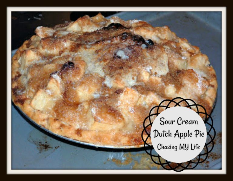 SOUR CREAM DUTCH APPLE PIE Chasing MY Life WHEREVER it Leads ME