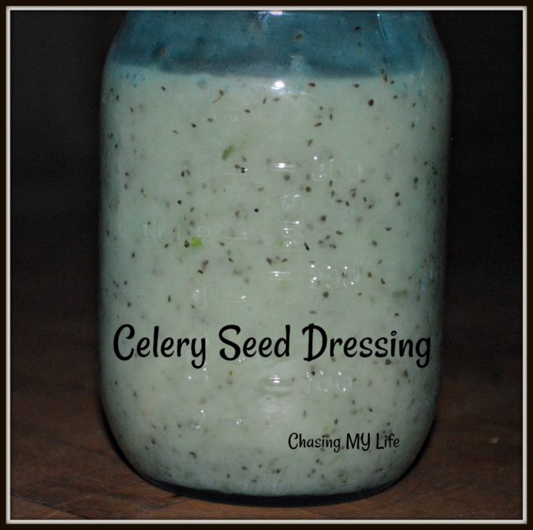 YUMMY HOMEMADE CELERY SEED DRESSING Chasing MY Life WHEREVER it Leads Me